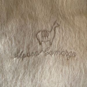 Alpaca Camargo Peruvian Alpaca Tan Scarf